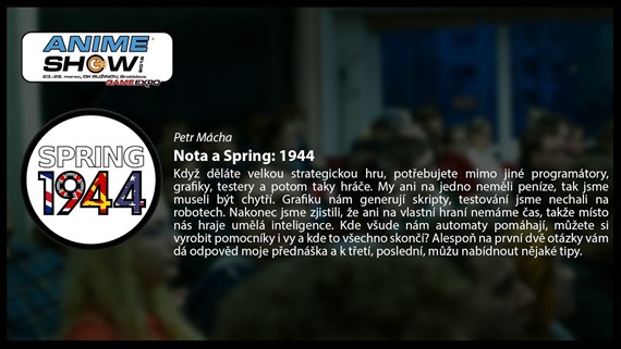 Prednka: Nota a Spring 1944