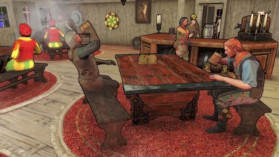 Crossroads Inn vs pover vedenm stredovekej krmy 