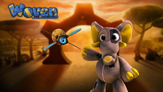 Woven predvádza krajinu vytvorenú z vlny