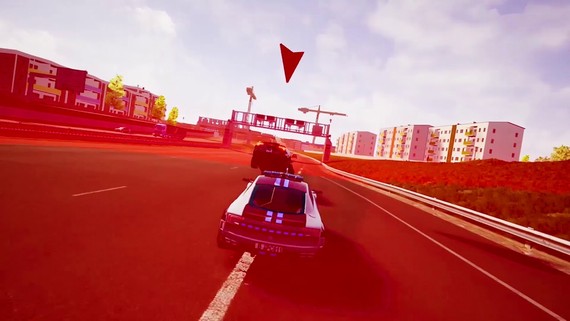 Police Chase rozptala automobilov nahaku na konzolch