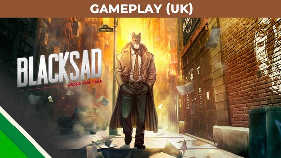 20 minútová ukážka hrania noir adventúry Blacksad: Under the Skin