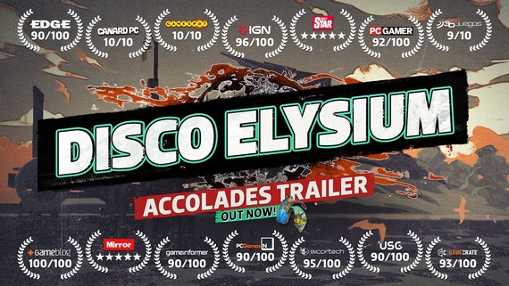 Disco Elysium sa chváli svojimi hodnoteniami