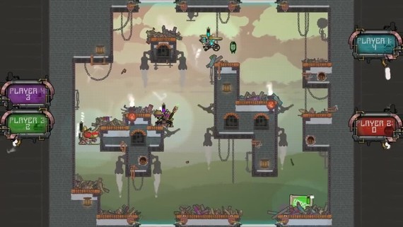 Steampunkov detruktvne arny  Nation Breakers: Steam Arena s takmer pripraven