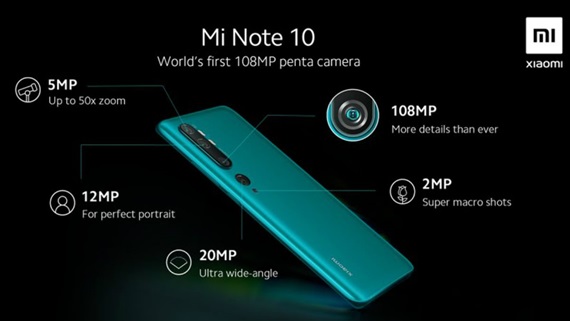 Xiaomi Mi Note 10 bude pre EU predstaven� 6. novembra