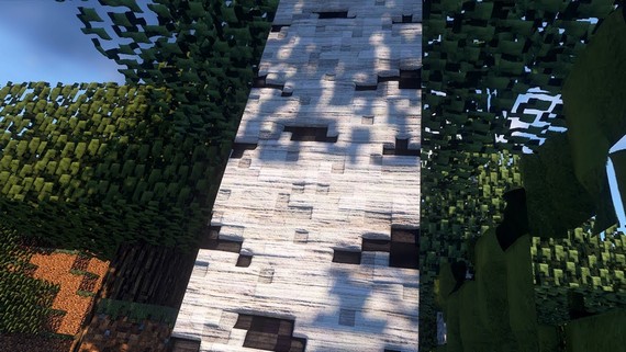 Ako vyzerá Minecraft s 3D textúrami z Realistico Texture Packu?