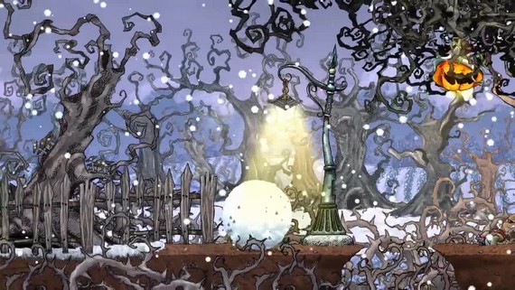 It is nice when it snows z vás spraví snehovú guľu