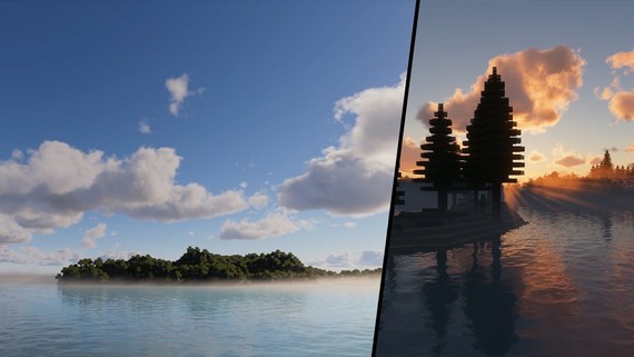 Minecraft Continuum mod ukazuje pôsobivú hmlu