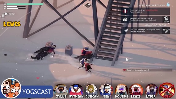 Spoluprca a zrada v Project Winter