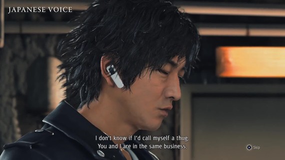 Judgment ukazuje anglick lokalizciu