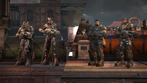 Gears of War 4 predstavuje Foundation Mid mapu