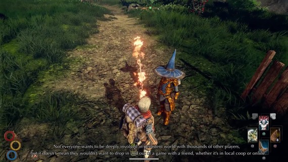 Outward pribliuje postup hrdinov v koopercii