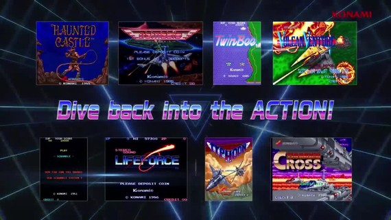 Konami Arcade Classics Anniversary Collection - Launch Trailer