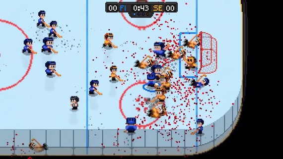 Krvav� retro titul Super Blood Hockey je vonku