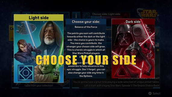 Star Wars Pinball prde na Switch na jese