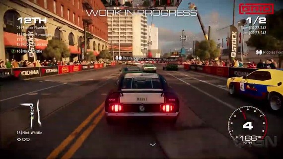 Grid ukazuje svoj gameplay