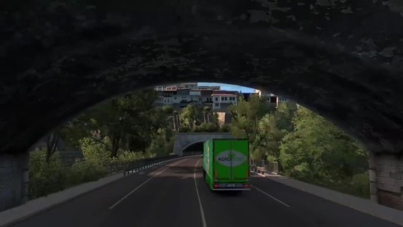 Euro Truck Simulator 2 napl�noval cestu k �iernemu moru