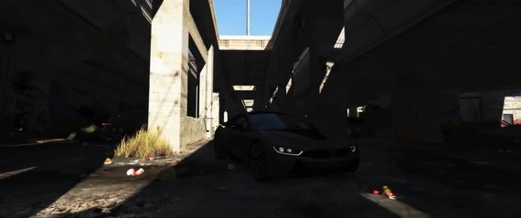 GTA V - raytracing Global Illumination porovnanie