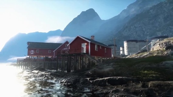 Battlefield 5 - Chapter 4 - Lofoten islands a Provence mapy priblížené