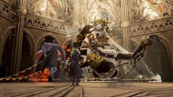 Code Vein ukazuje súboj s dravým bossom