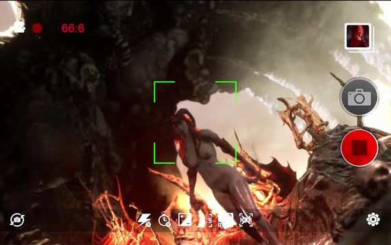 Succubus ukazuje obnaen selfie