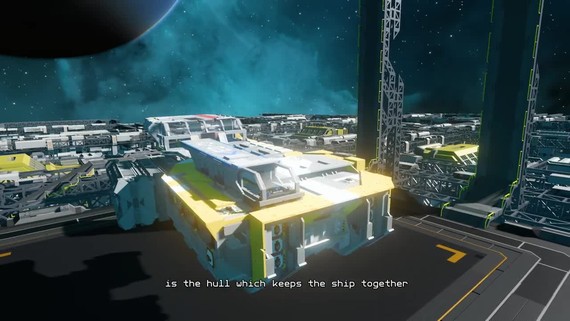 Starbase ukazuje vesmírne lode