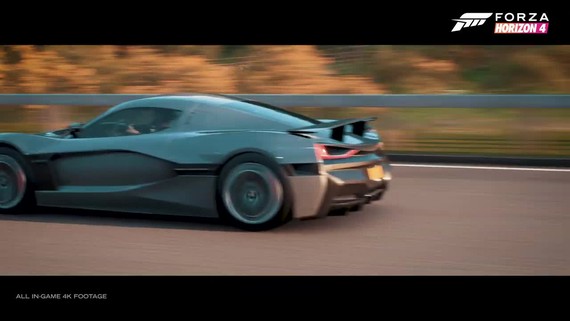 Forza Horizon 4 dostava Rimac C_Two
