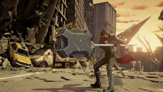 Code Vein ukazuje Great Hammer zbraň