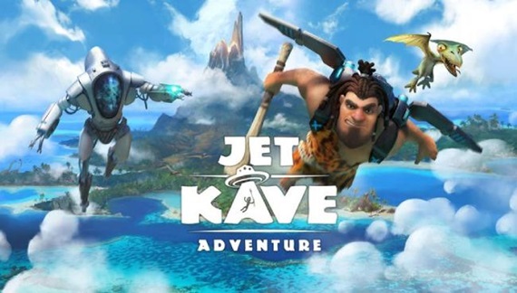 Čo sa stane, keď dáte jaskynnému človeku jetpack?
