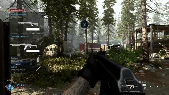 Call of Duty Modern Warfare - 4K gunfight gameplay