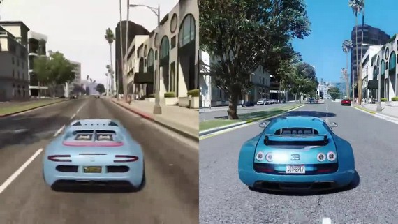 GTA V - Xbox 360 vs 8K PC s modmi