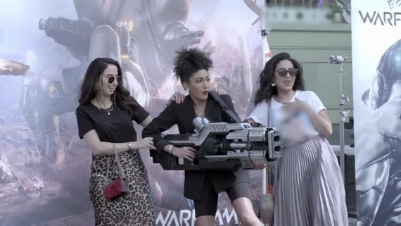 Warframe - weapon prank