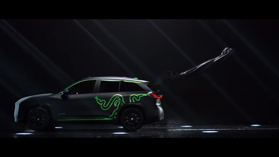Nio x Razer ES3 Night Explorer predstaven, je to auto s Razer tmou a podsvietenm