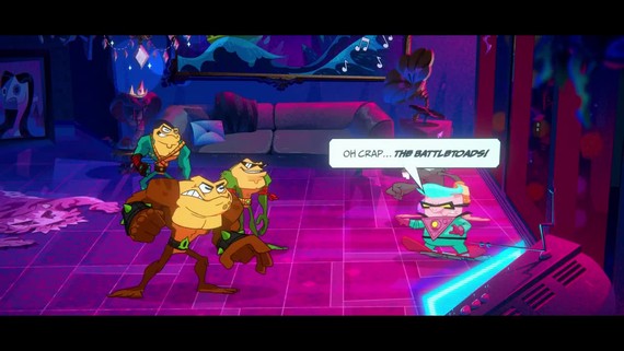 Battletoads ukazuje svoj gameplay