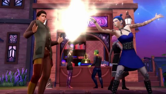 The Sims 4: Realm of Magic prid do hry arovn svet ako z Harryho Pottera