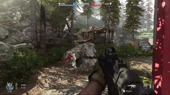 Call of Duty Modern Warfare ukažka 2v2 multiplayeru