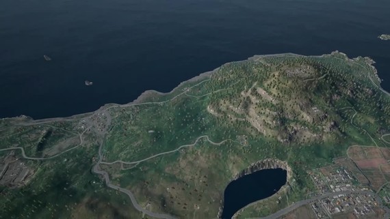 PUBG nm ukazuje alie zaujmavosti Erangel mapy