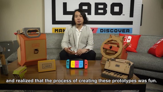 ��f v�voja Nintendo Labo odpoved� na ot�zky