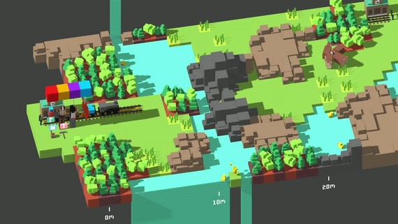 Unrailed! u stavia trate pre nezastaviten vlak