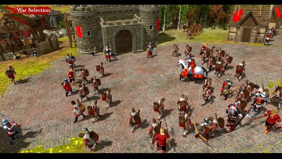 War Selection predstavuje pseudohistorickú vojenskú stratégiu