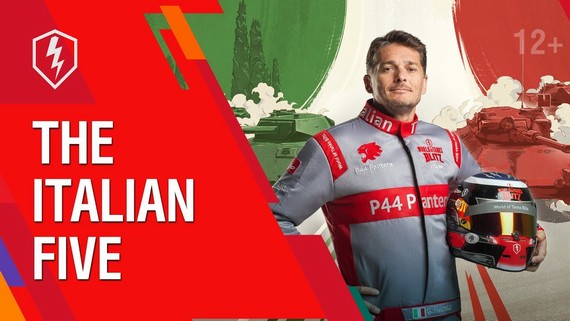 Giancarlo Fisichella je novou tvrou World of Tanks: Blitz