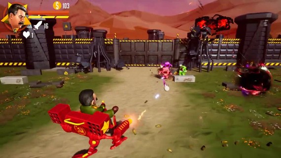 Stalin vs. Martians 4 sa poriadne obracia v boji