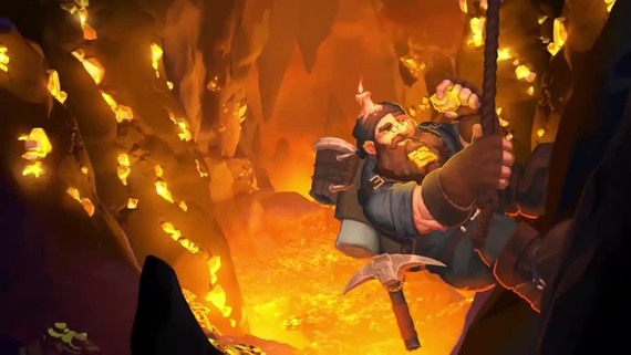 Hammerting pjde s trpaslkmi dolova a bojova do podzemia