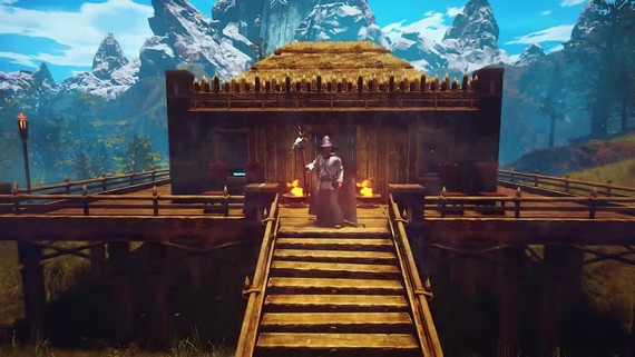 Citadel: Forged with Fire ukazuje stavanie hradov