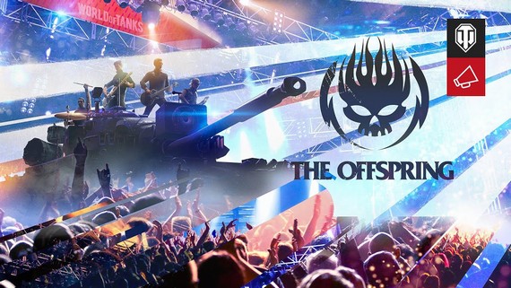 Vypoujte si koncert The Offspring vo svojej World of Tanks gari