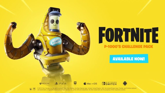 Do Fortnite prichdza P-1000