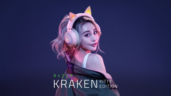 Razer Kraken Kitty edition headset predstaven�