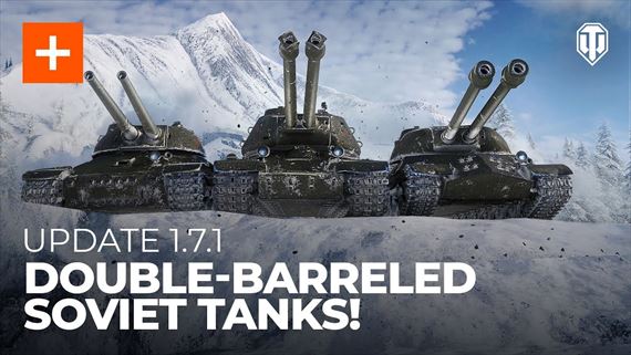 World of Tanks približuje aktualizáciu 1.7.1 a sovietske tanky s dvojitou hlavňou
