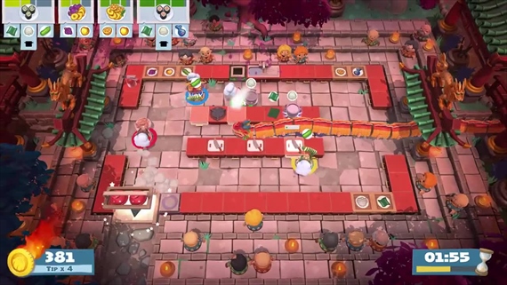 Do Overcooked! 2 zadarmo dorazil jarn festival