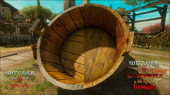 The Witcher 3 HD Reworked Project 11.0 ukazuje vylepšený Toussaint