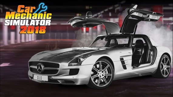 Car Mechanic Simulator 2018 predstavuje Mercedes DLC
